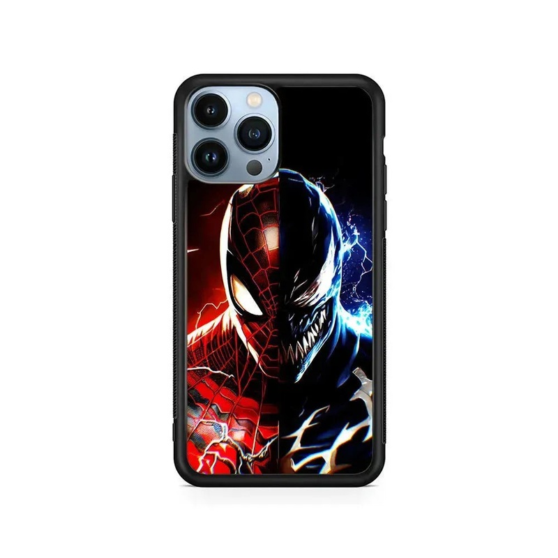 Venom X Spiderman Character iPhone 14 Pro Max Case