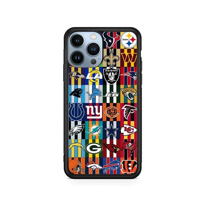 All NFL Football Logo iPhone 14 Pro Max Case