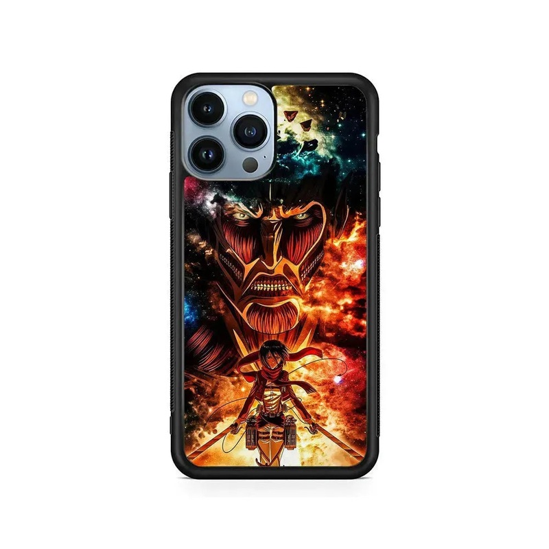 Attack on Titan Mikasa Art iPhone 14 Pro Max Case