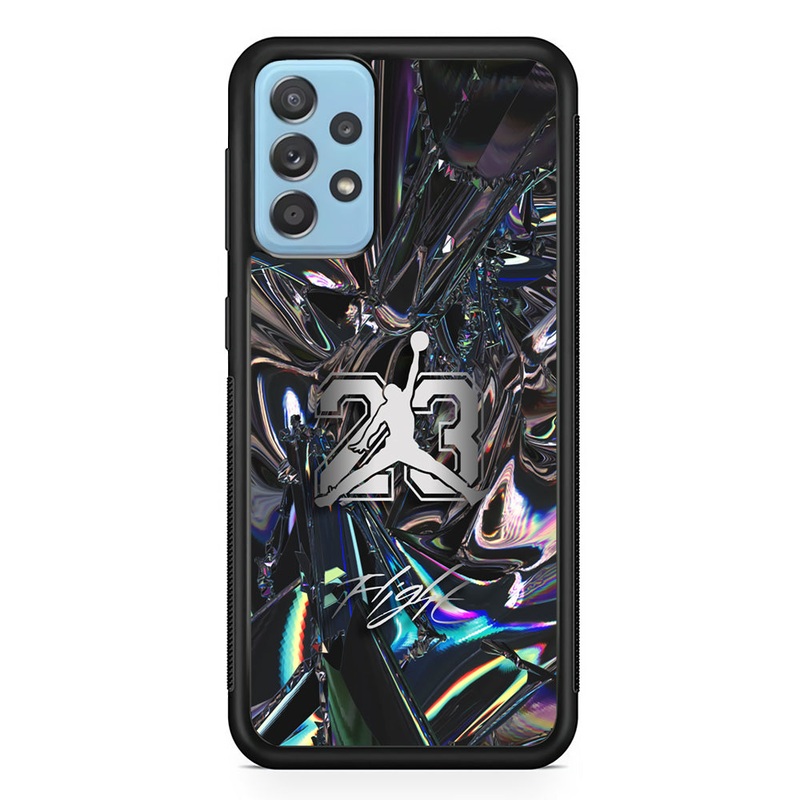 Air Jordan Abstract Mirror Backdrop Samsung Galaxy A72 Case