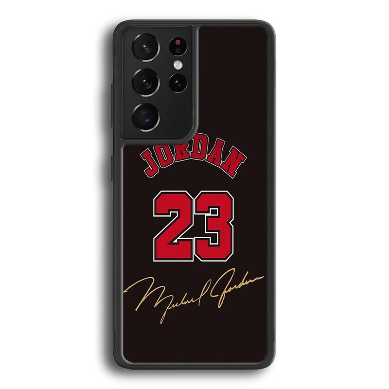 Air Jordan Signature Number Samsung Galaxy S21 Ultra Case