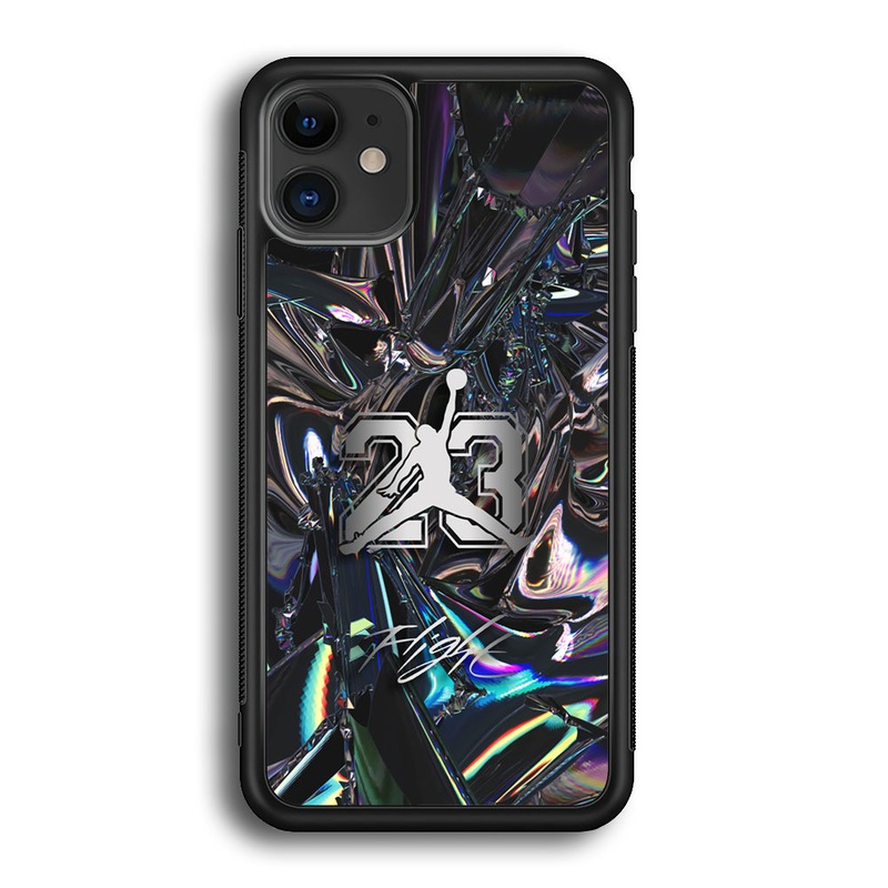 Air Jordan Abstract Mirror Backdrop iPhone 12 Case