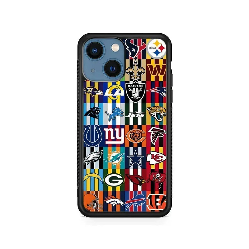 All NFL Football Logo iPhone 15 Case
