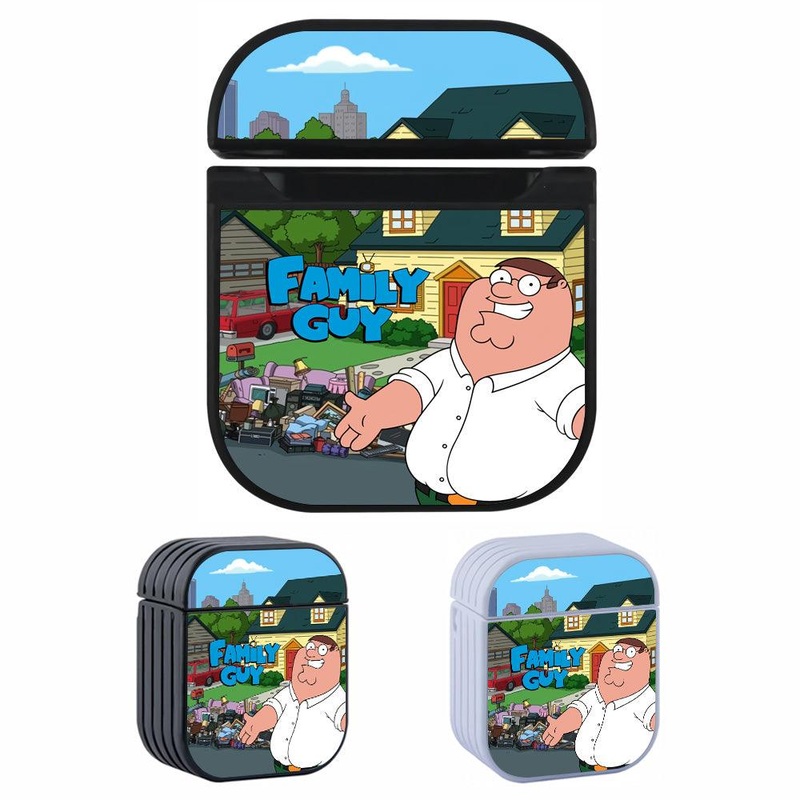 Family Guy Cleaning The House Hard Plastic Case Cover For Apple Airpods