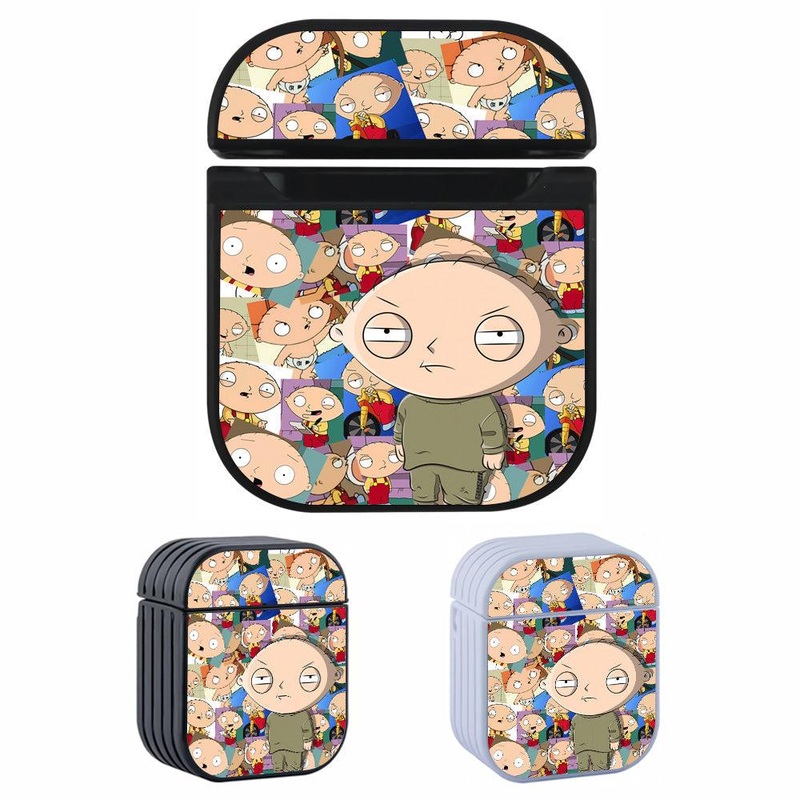 Family Guy Stewie Failed Party Hard Plastic Case Cover For Apple Airpods