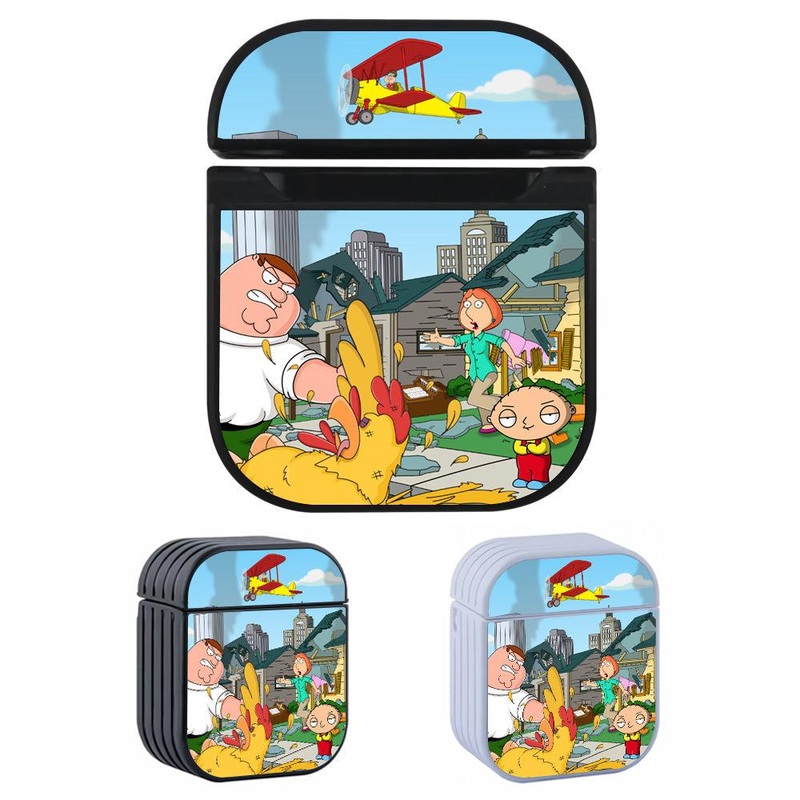 Family Guy Stewie Mind Attack Hard Plastic Case Cover For Apple Airpods