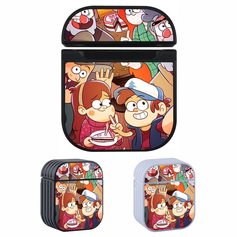 Gravity Falls Birthday Party for This Year Hard Plastic Case Cover For Apple Airpods