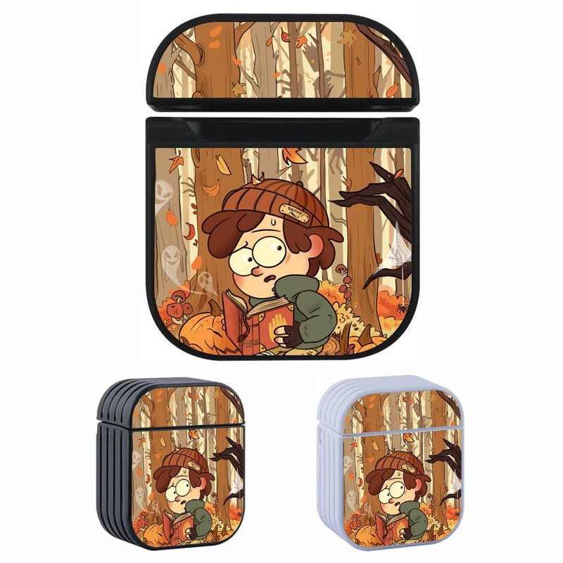 Gravity Falls Scared and Wary Hard Plastic Case Cover For Apple Airpods