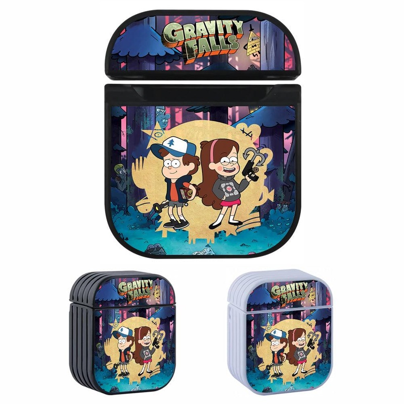 Gravity Falls To The Adventure Dimension Hard Plastic Case Cover For Apple Airpods