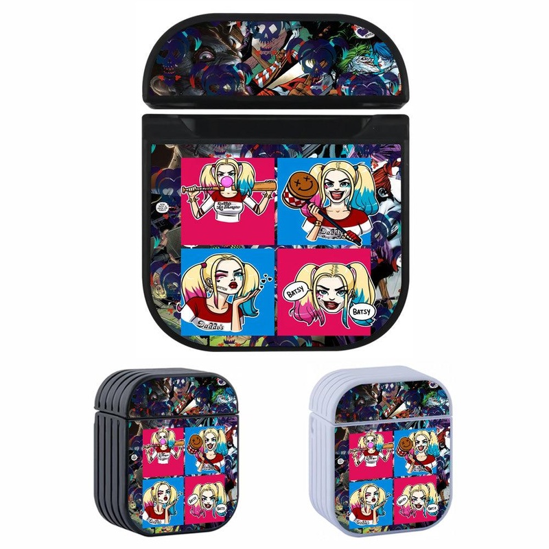 Harley Quinn The Next Punch Hard Plastic Case Cover For Apple Airpods