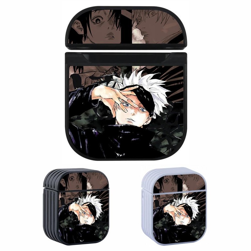 Jujutsu Kaisen Sensei Serious Mode Hard Plastic Case Cover For Apple Airpods
