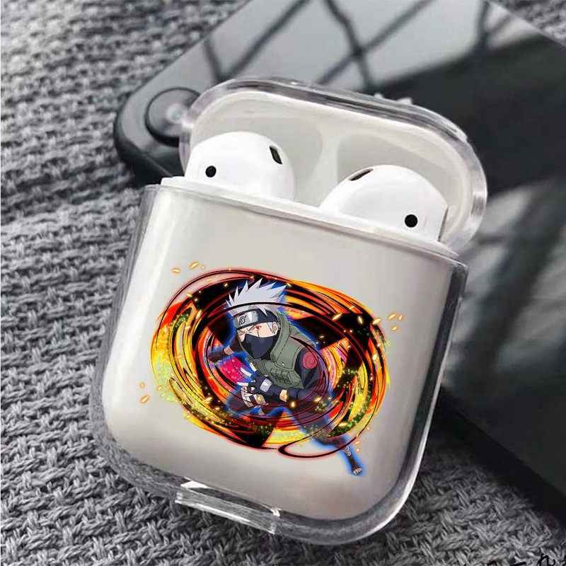 Kakashi’s Mangekyou Sharingan Protective Clear Case Cover For Apple Airpods
