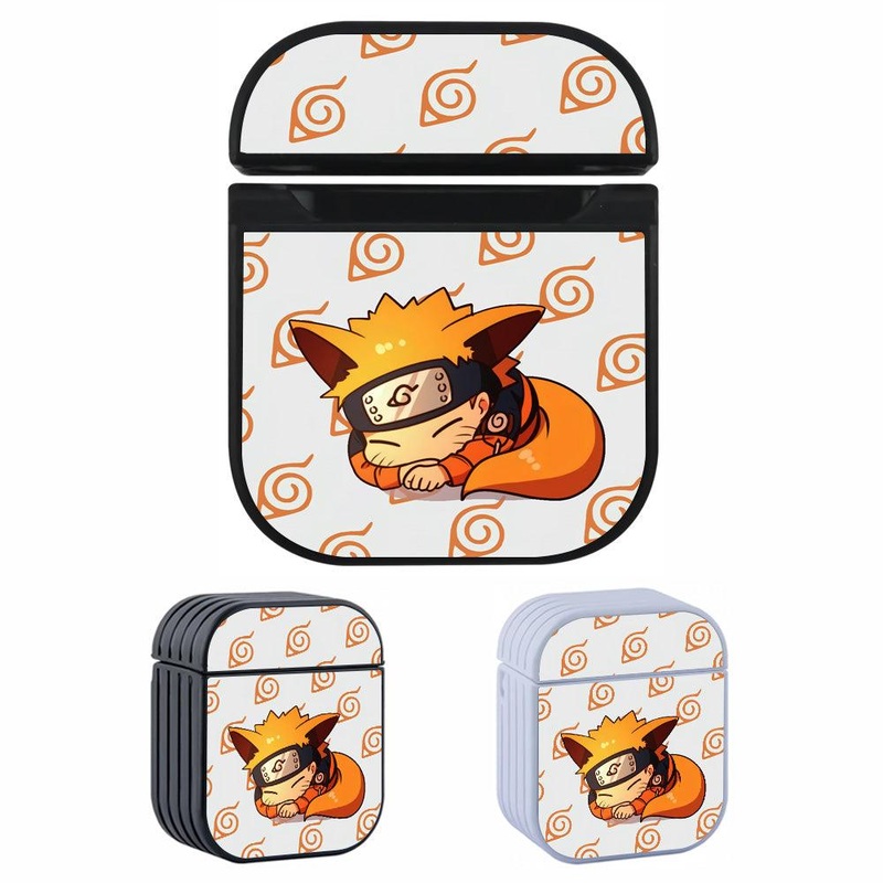 Naruto Sleep All The Day Hard Plastic Case Cover For Apple Airpods
