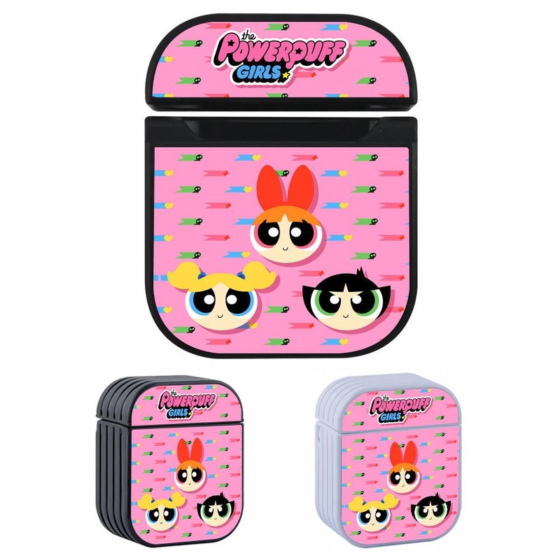 Powerpuff Girls Triangle of Hero Hard Plastic Case Cover For Apple Airpods