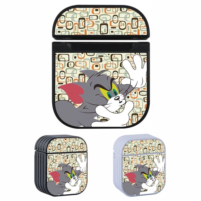 Tom and Jerry Trying to Catch Air Hard Plastic Case Cover For Apple Airpods