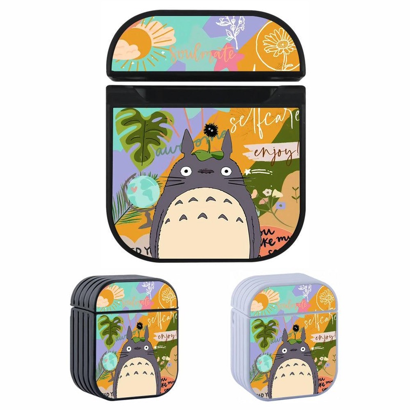 Totoro Soulmate in Life Hard Plastic Case Cover For Apple Airpods