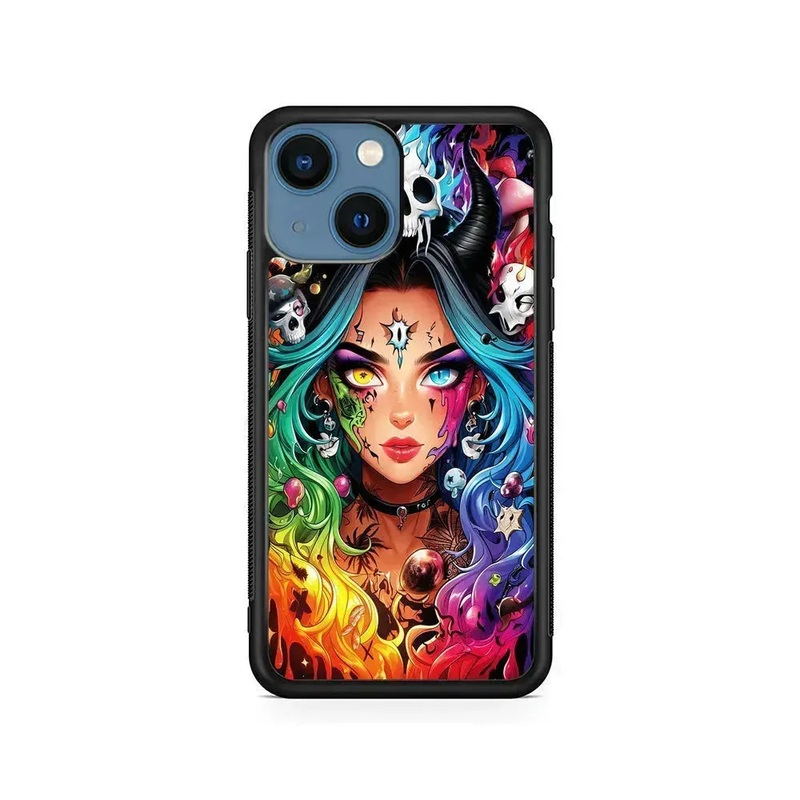 Anime Witch Girl Art iPhone 15 Case