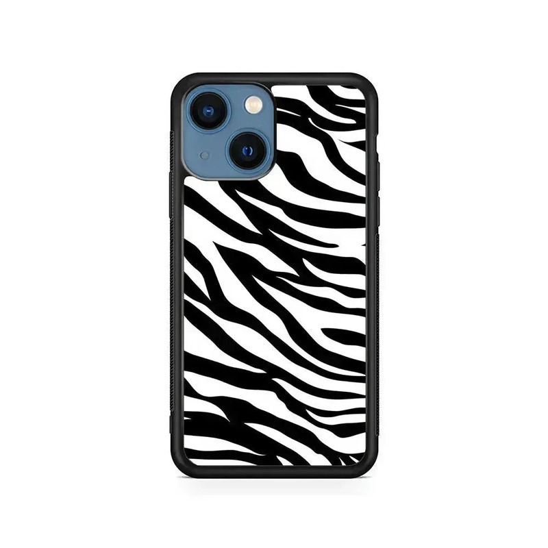 Zebra Skin Pattern iPhone 15 Plus Case