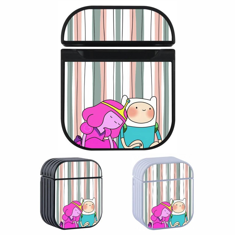 Adventure Time Sleep in Love Hard Plastic Case Cover For Apple Airpods