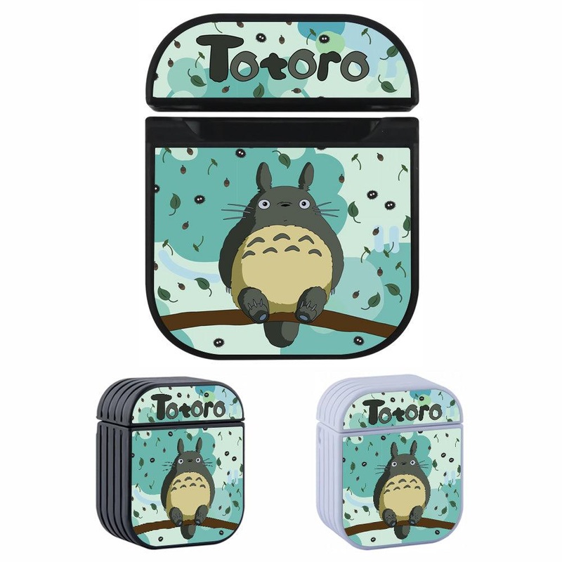 Totoro and The Blue Sky Hard Plastic Case Cover For Apple Airpods