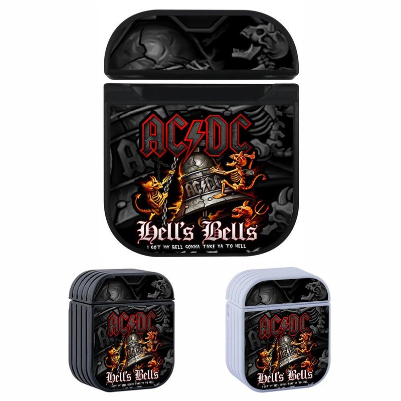 ACDC Take The Holy bell Hard Plastic Case Cover For Apple Airpods