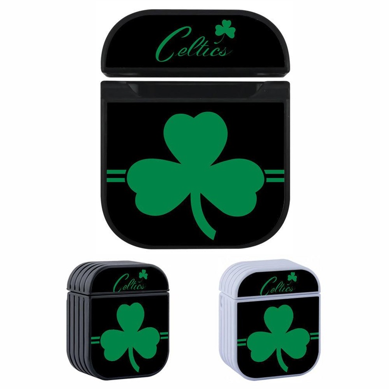 Boston Celtics The Struggle Color Hard Plastic Case Cover For Apple Airpods