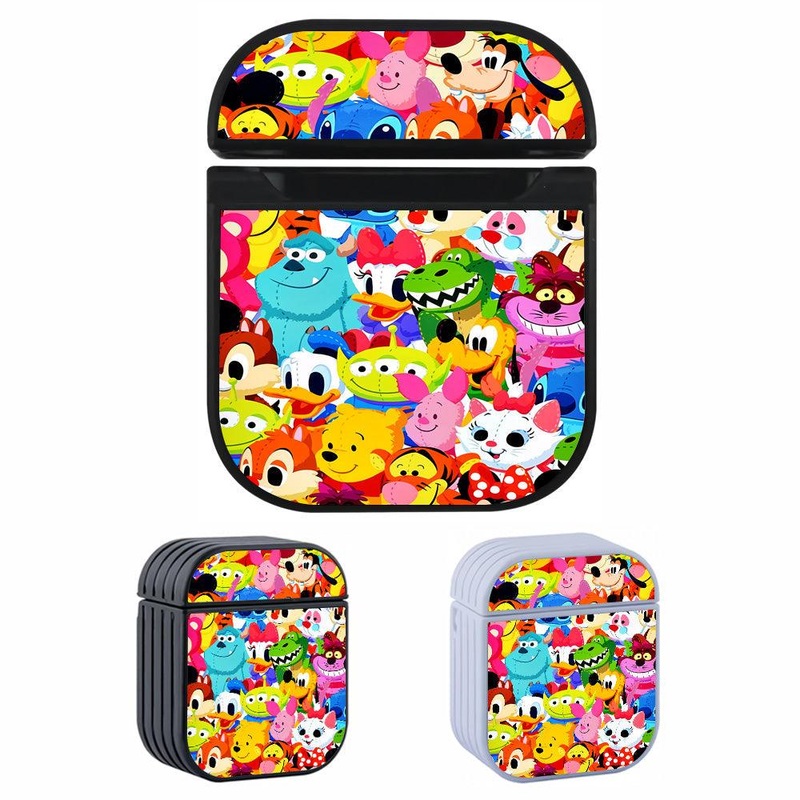 Cute Cartoon Doll Character Hard Plastic Case Cover For Apple Airpods