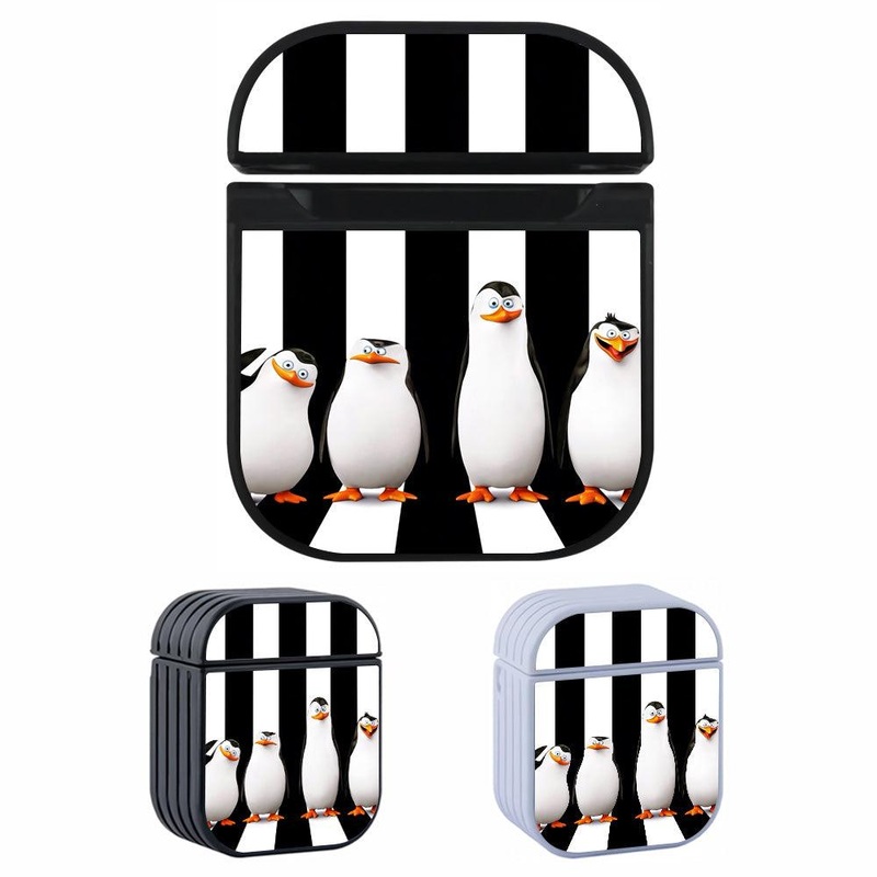 Penguins Of Madagascar Hard Plastic Case Cover For Apple Airpods