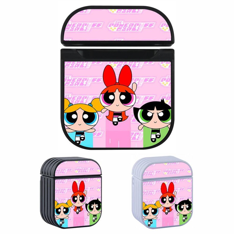 Powerpuff Girls Blossom Bubbles Buttercup Hard Plastic Case Cover For Apple Airpods
