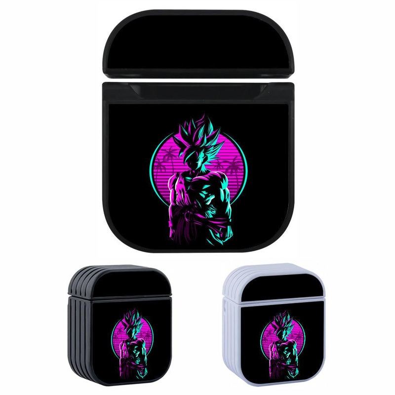 Silhouette Goku Dragon Ball Z Hard Plastic Case Cover For Apple Airpods