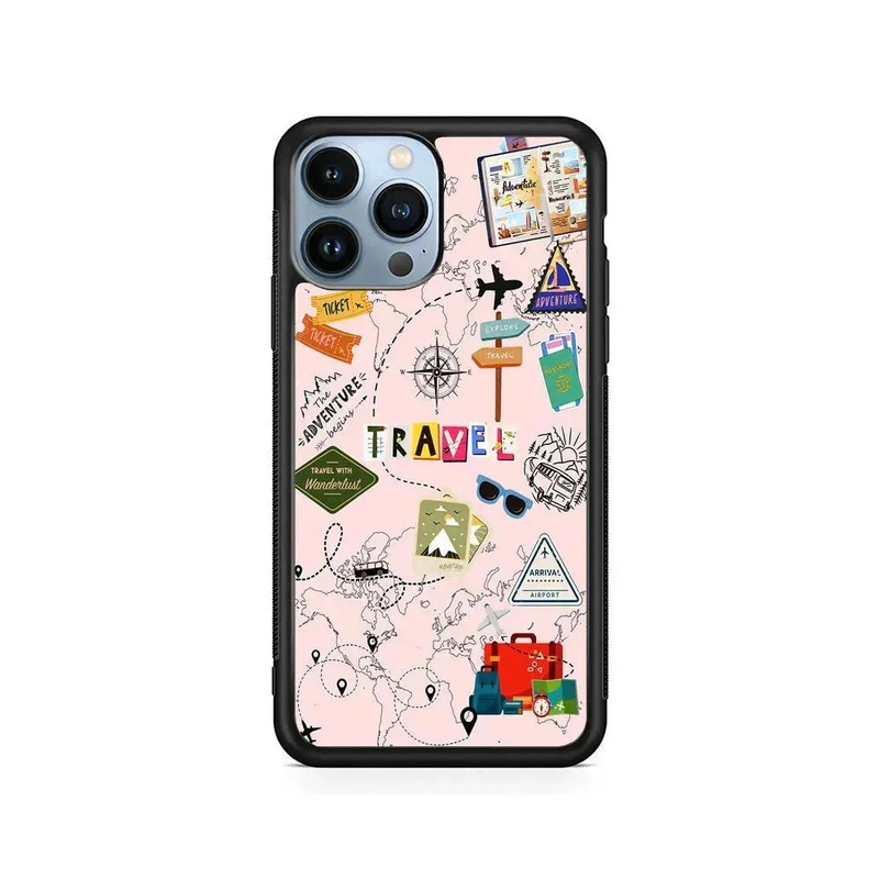 Travel and Adventure Tourism iPhone 14 Pro Max Case