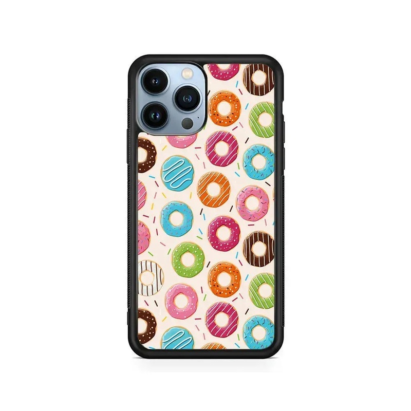 Various Sweet Cute Donuts iPhone 15 Pro Case