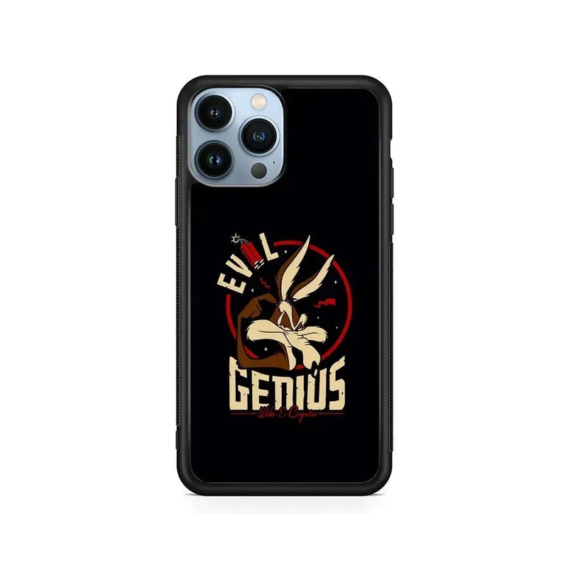 Wile E Coyote Evil Genius iPhone 15 Pro Max Case