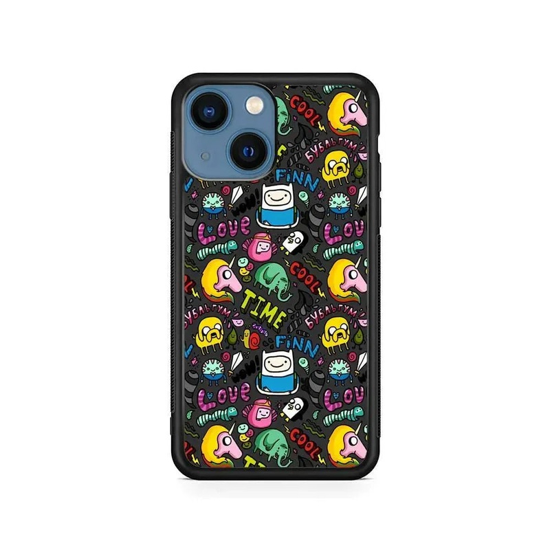 Adventure Time Pattern iPhone 13 Case
