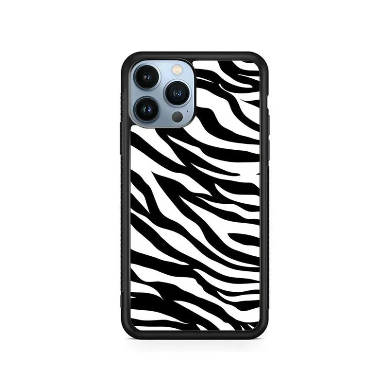 Zebra Skin Pattern iPhone 15 Pro Max Case