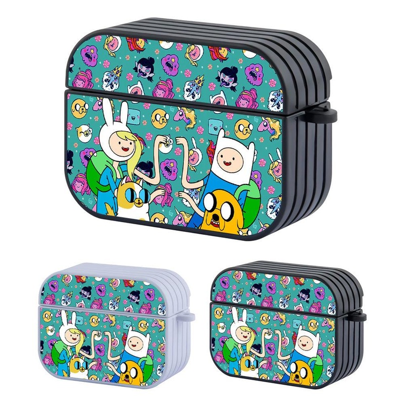 Adventure Time The Great Two Teams Hard Plastic Case Cover For Apple Airpods Pro