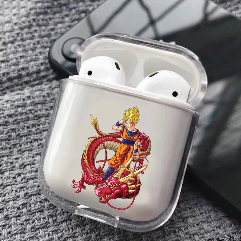 Dragon Ball Goku and The Dragon Protective Clear Case Cover For Apple Airpods
