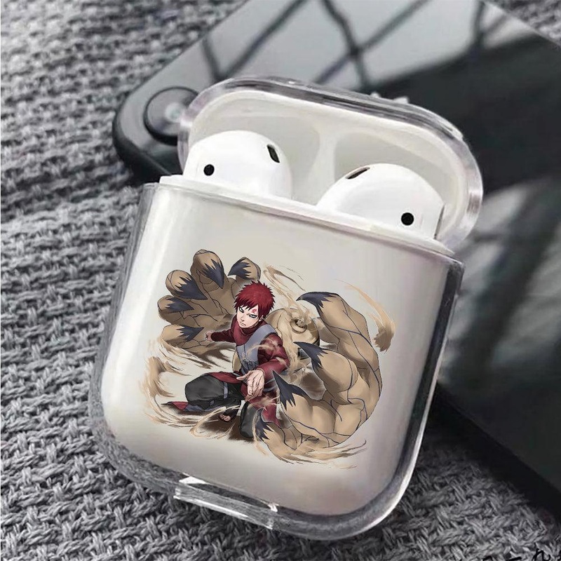 Gaara Monstrous Sand Arm Jutsu Protective Clear Case Cover For Apple Airpods
