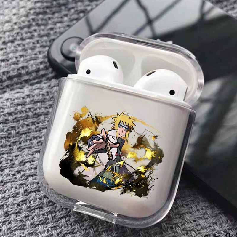 Minato Namikaze Hokage Protective Clear Case Cover For Apple Airpods