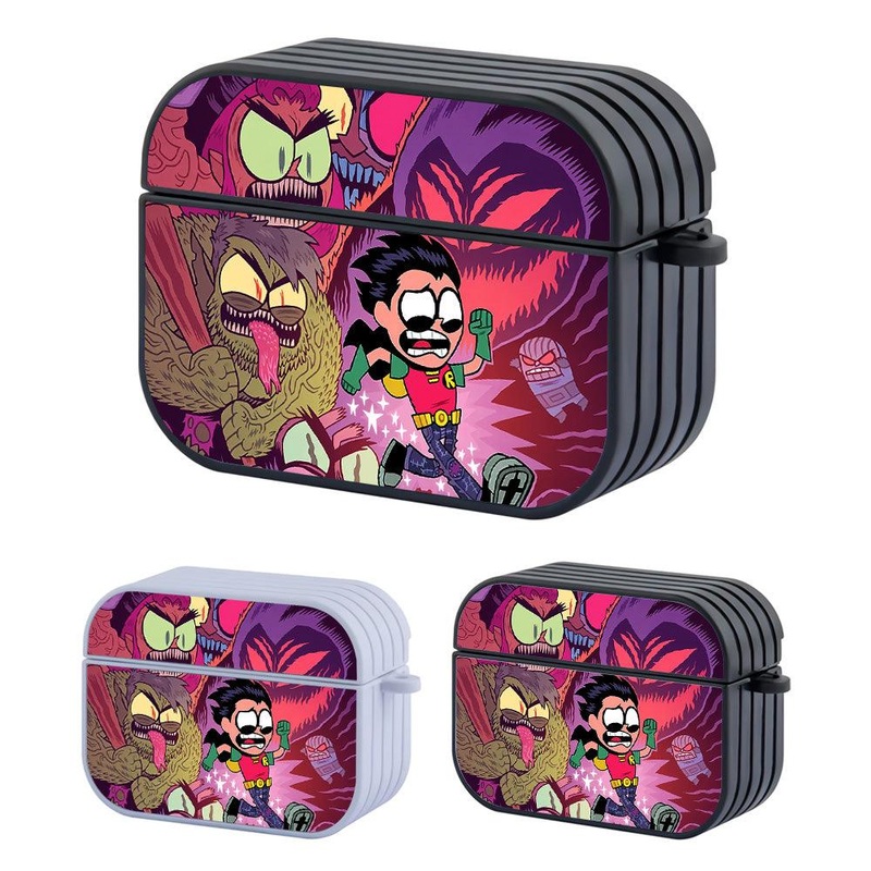 Teen Titans Go Not The Time To Joke Hard Plastic Case Cover For Apple Airpods Pro