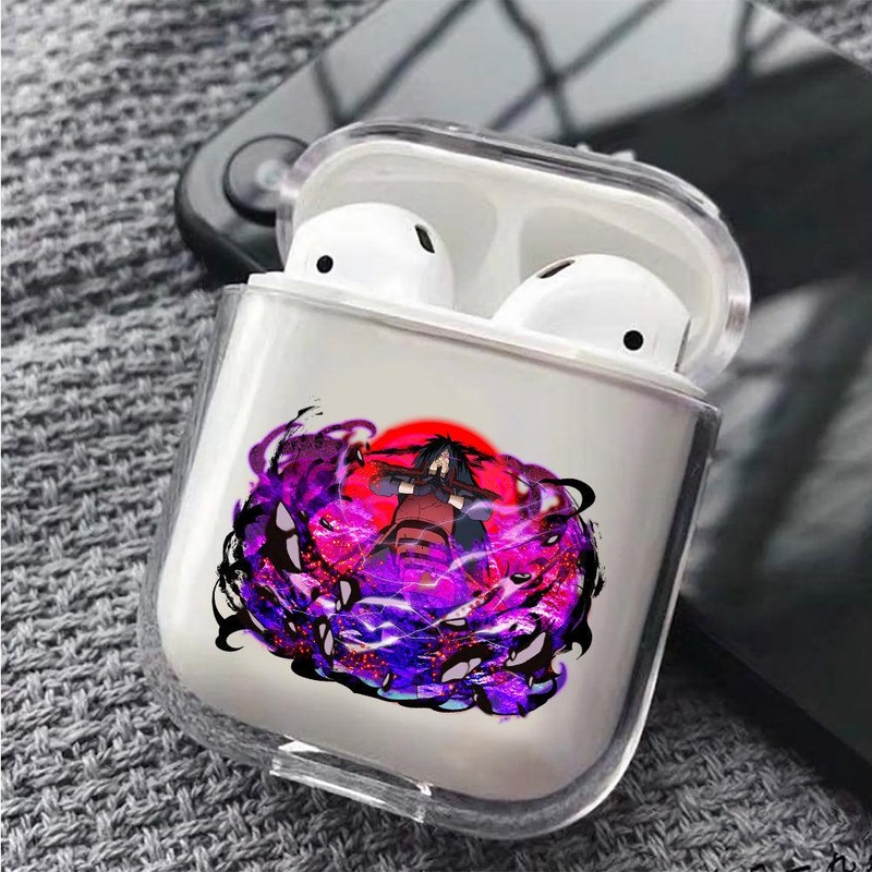 Uchiha Madara Ultimate Jutsu Protective Clear Case Cover For Apple Airpods