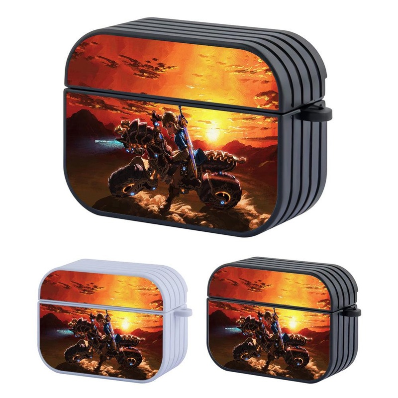 The Legend of Zelda Riding a Motorcycle Hard Plastic Case Cover For Apple Airpods Pro