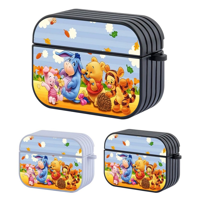 Winnie The Pooh Little Babies Hard Plastic Case Cover For Apple Airpods Pro