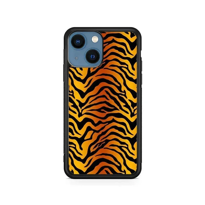 Tiger Stripe Skin Pattern iPhone 13 Mini Case