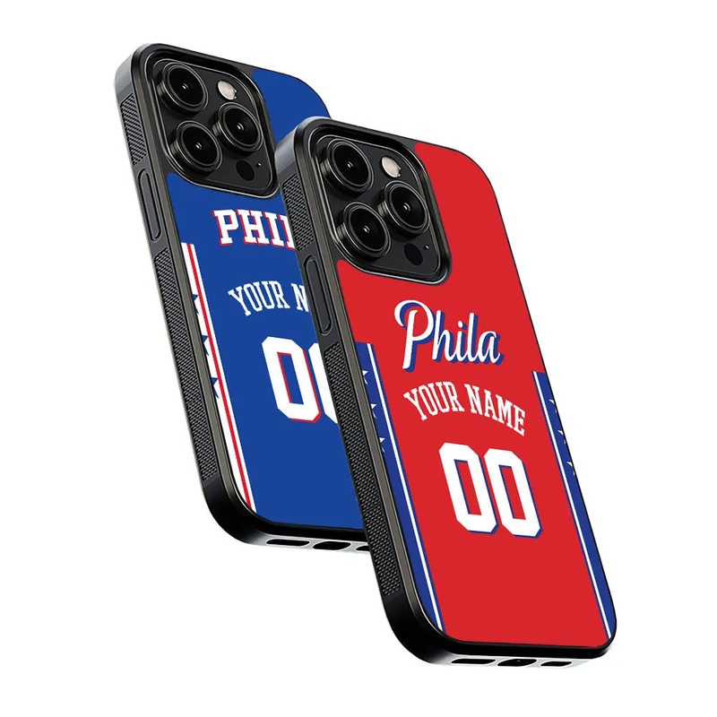 Custom Jersey Philadelphia 76ers NBA Phone Case