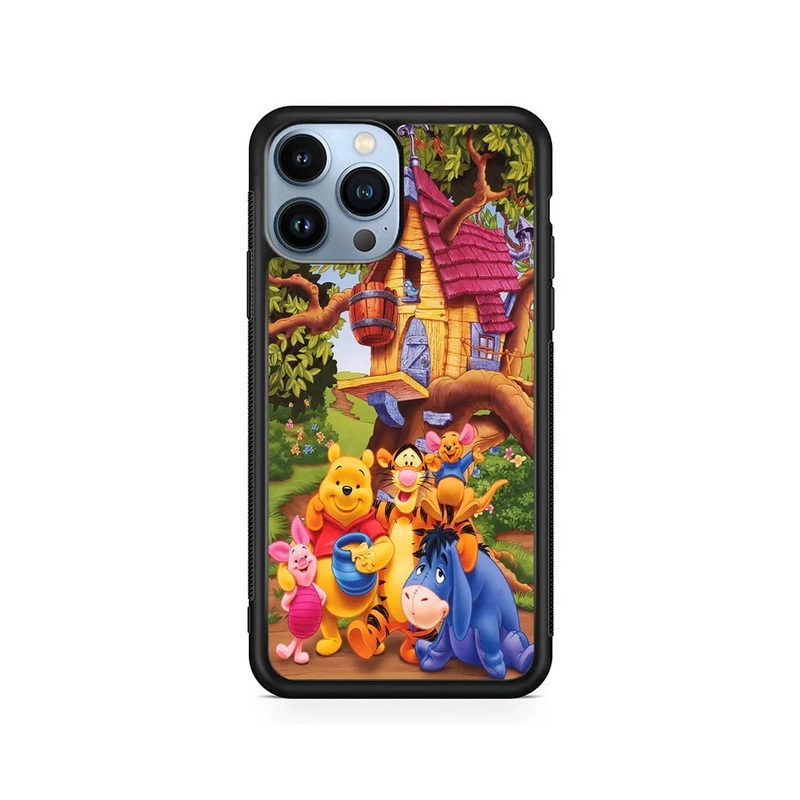Winnie The Pooh Family Character iPhone 13 Pro Case