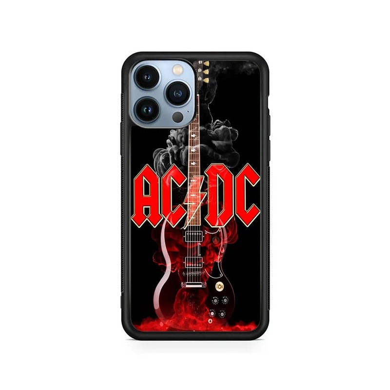 ACDC Rock Guitar iPhone 13 Pro Case