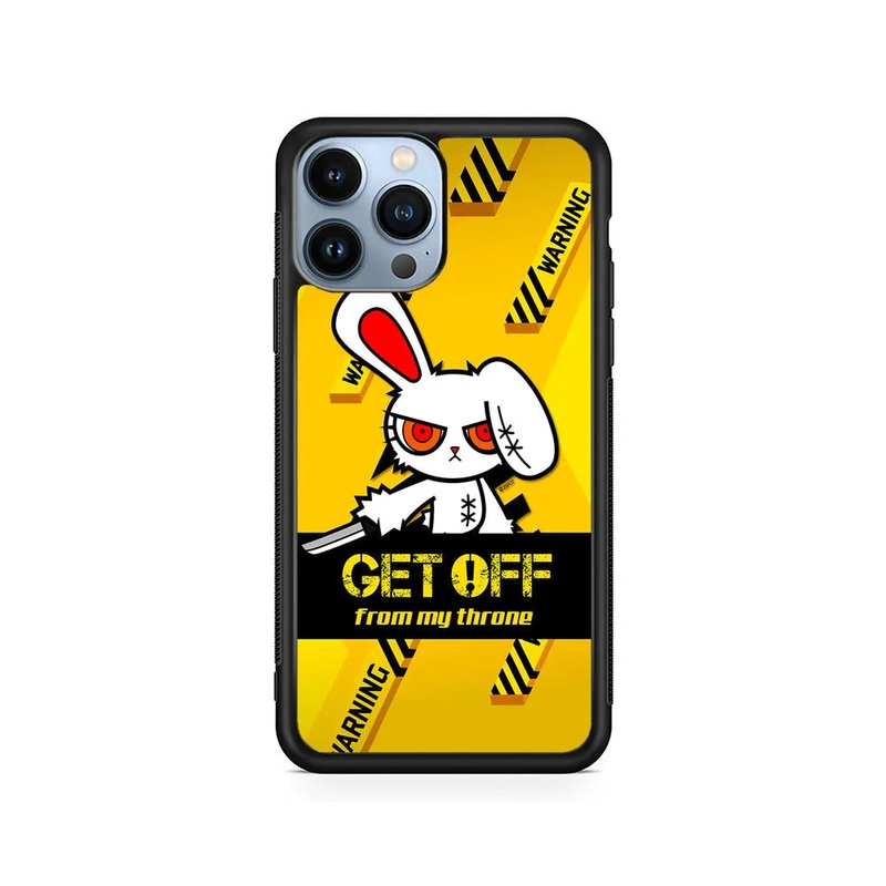 Angry Bunny Throne iPhone 13 Pro Case