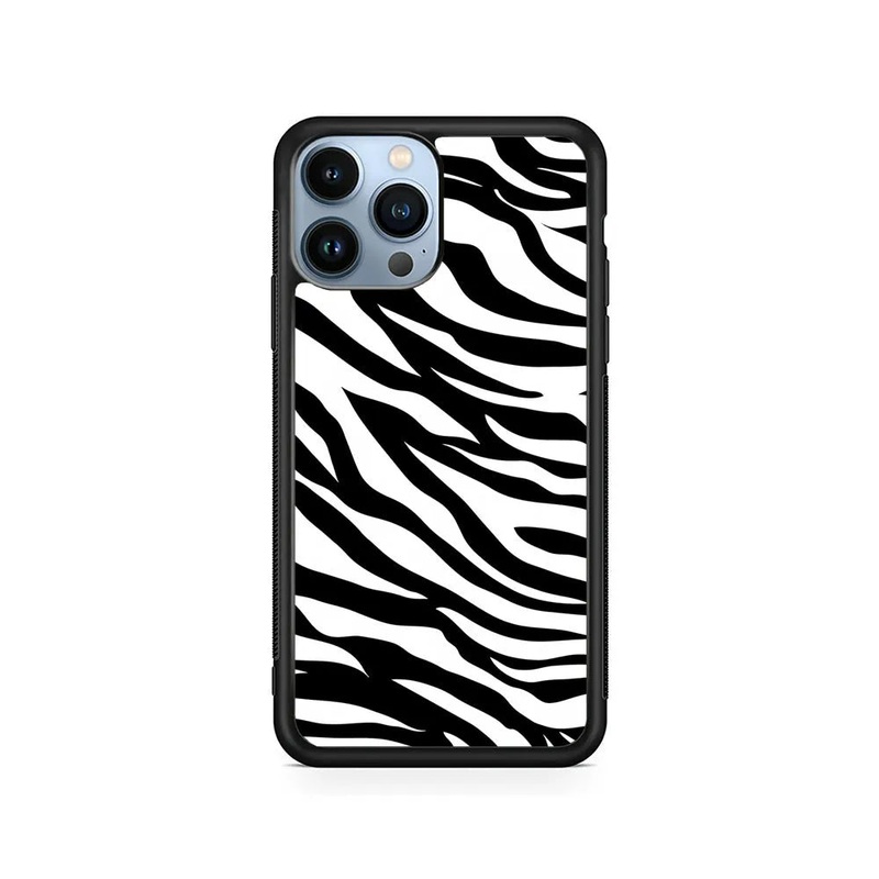 Zebra Skin Pattern iPhone 13 Pro Max Case