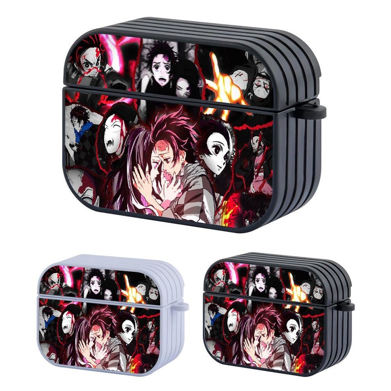Demon Slayer Reason To Keep Fighting Hard Plastic Case Cover For Apple Airpods Pro